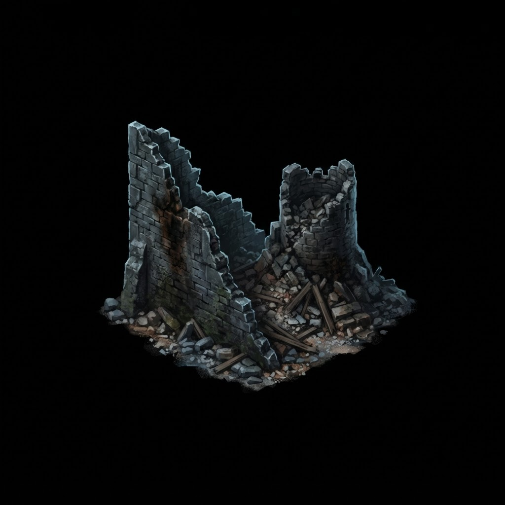 Ruins representing Opendoor, -57% since the pitch